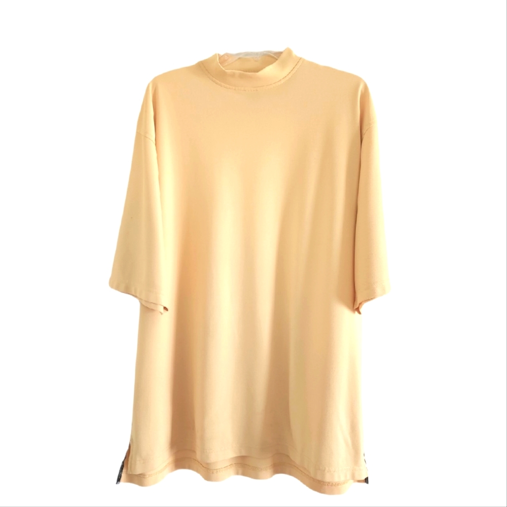 FootJoy Men's Yellow Golf Shirt Size L